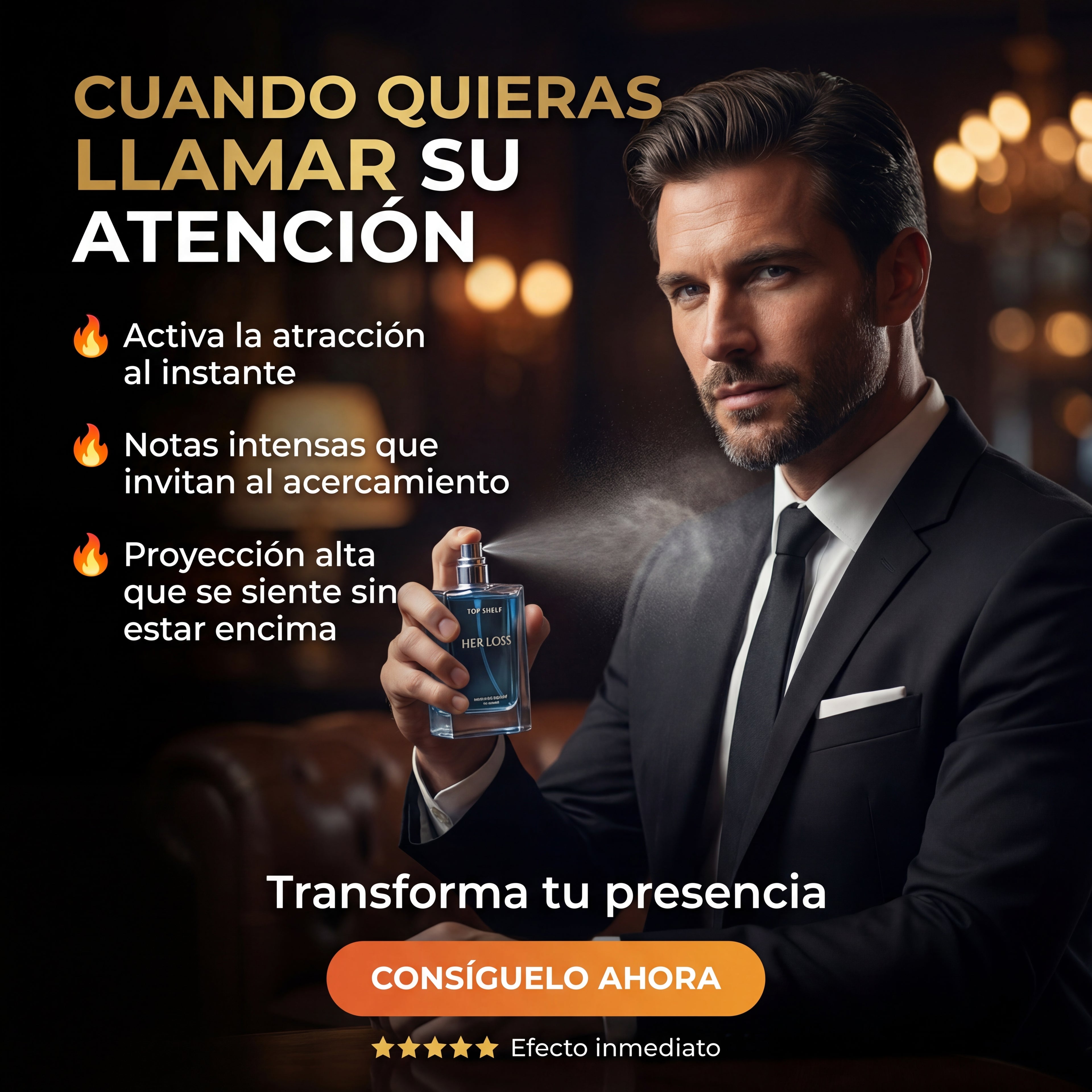 Fragancia de Presencia Magnética Inolvidable