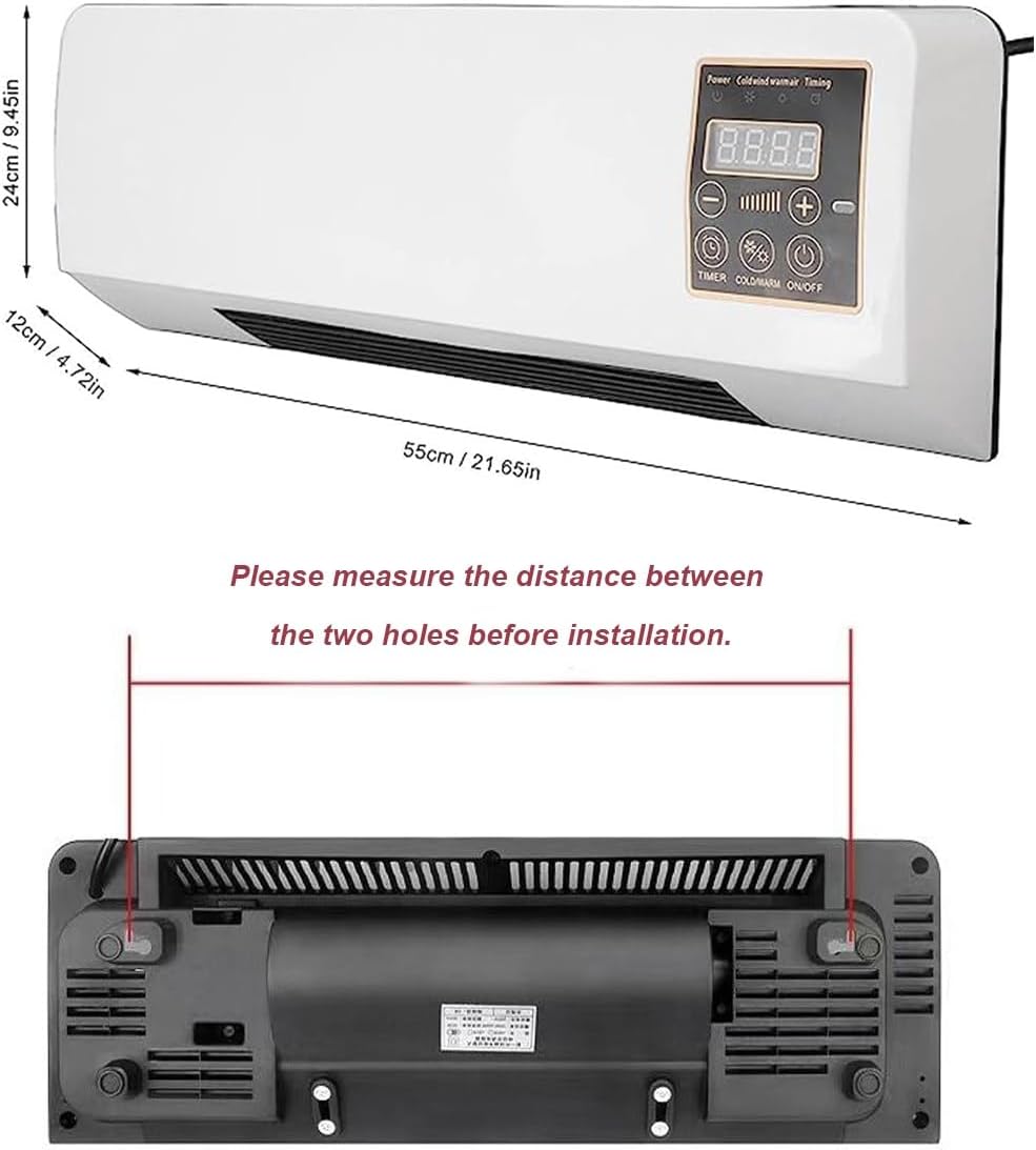 Climatizador de Pared Dual Frío Calor